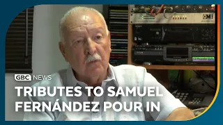Tributes to Samuel Fernández, founder & former director of Radio Bahía Gibraltar