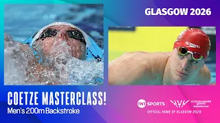 NO STOPPING HIM! 🔥 | Men's 200m Backstroke | Glasgow 2026 Commonwealth Games