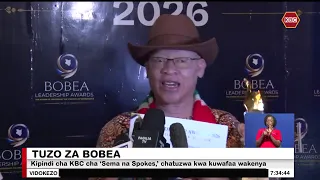 Viongozi kutoka sekta mbalimbali watambuliwa katika Tuzo za Uongozi za Bobea