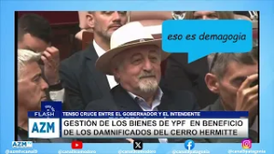 Gestión de los bienes de YPF en beneficio de los damnificados del cerro Hermitte