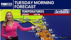 Tampa weather | Tuesday morning forecast