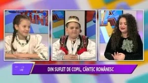 GENERAȚIA DE MÂINE - DIN SUFLET DE COPIL, CÂNTEC ROMÂNESC