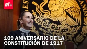 Sheinbaum conmemora aniversario de la Constitución y defiende la soberanía nacional - En Punto