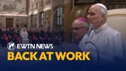 Back at work: Pope Leo meets participants of “Holiness in History” conference | EWTN News
