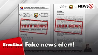 Kumakalat na fake letter ni Sec. Teodoro, iniimbestigahan na ng NBI | Frontline Pilipinas