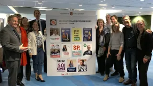 Alle lijsttrekkers vinden hun eigen poster 'de beste'