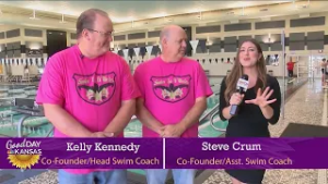 On the Sidelines - Swim to a Wish