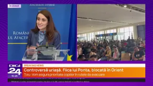 Ponta acuză că fata sa a fost dată jos din avionul din Oman spre țară. Reacția ministrei de Externe