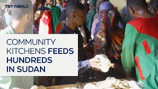 Community kitchens help Sudanese families survive hunger