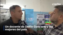 A TEACHER FROM DELFÍN GALLO AMONG THE BEST IN THE COUNTRY