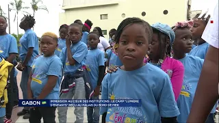 GABON IMMERSION AU CŒUR DES INSTITUTIONS : LE CAMP “LUMIÈRE D’ENFANTS” REÇU À LA PRÉSIDENCE