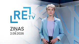ReTV Ziņas 21.00 (02.09.2026.)