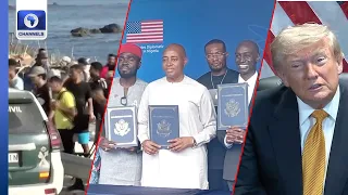 Spain Migrant Surge, Trump On North Korea Nuclear Issue, U.S Preserve Ancient Site In Enugu +More