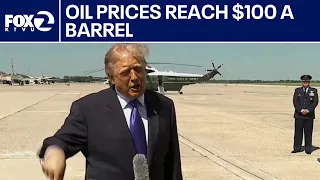 Oil prices reach $100 a barrel | KTVU