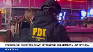 Migration check in Magallanes detects 13 foreigners in irregular status