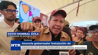 Governor announces installation of surveillance cameras in areas bordering other states