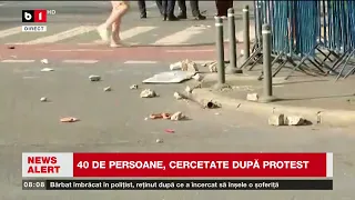 NOI ARESTĂRI după violențele din Capitală. Alte 7 persoane au fost reținute