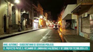 SALTA - Inicia un plan para mejorar la iluminación en sectores oscuros del Macrocentro #canal7salta