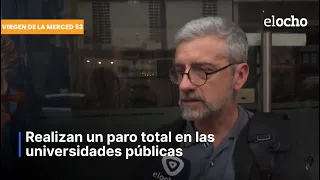TOTAL STRIKE AT PUBLIC UNIVERSITIES