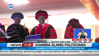 Education CS Ogamba Raises Alarm Over Political Violence Impacting Learners