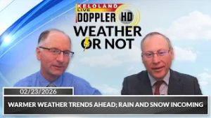 Warmer trends ahead; Rain & snow incoming | Weather or Not