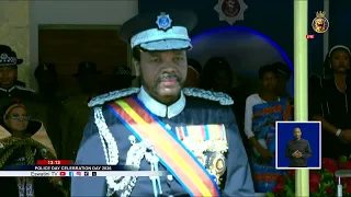 Royal Eswatini Police Day || His Majesty King Mswati III's arrival