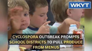 Cyclospora outbreak prompts school districts to pull produce from menus