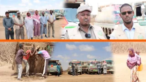 Агентство «Аль-Рахма» доставило аварийные водовозы в несколько районов Габили.