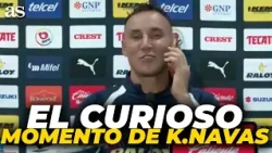 The Keylor press conference moment that has gone around the world