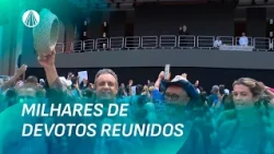 Tonho Prado mostra a movimentação dos devotos no Santuário Nacional | Terra da Padroeira
