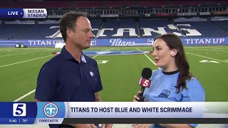 Titans build excitement for new season with Blue and White Scrimmage