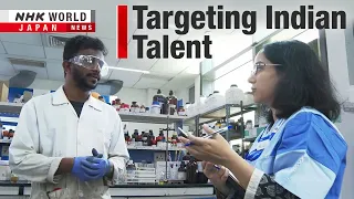 Japanese firms eye India's top talentーNHK WORLD-JAPAN NEWS