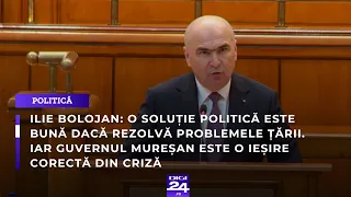 Ilie Bolojan: O soluție politică este bună dacă rezolvă problemele țării