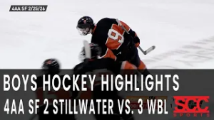 Highlights - HS Boys Hockey Section 4AA SF - 2 Stillwater vs. 3 White Bear Lake - Feb 25, 2026