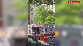 New video captures McConnell leaving home by ambulance before weeks-long hospitalization