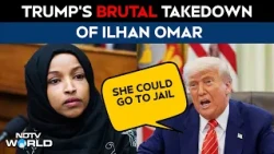 Trump ATTACKS Ilhan Omar After House Raid, Says She Hates America & Could Go To Jail