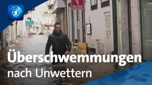 Lage nach Überschwemmungen in Spanien, Portugal und Marokko