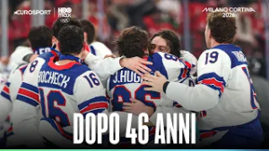 Gli USA vincono l'ORO nell'hockey maschile 46 anni dopo il 'Miracle on Ice' | #MilanoCortina2026