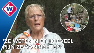 Gerda is verslagen nadat kabouterbos van haar en haar overleden man weer is vernield