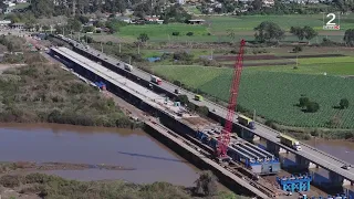 22 SEP 2026 Puente Lo Gallardo alcanza un 80% de avance en sus obras