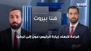 An Analysis of the Dimensions of President Aoun’s Visit to Turkey with Hamza Tekin