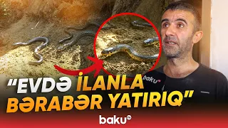 Görədildə torpaq sürüşdü, evlər qəzalı vəziyyətə düşdü - Baku TV