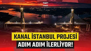 Kanal Istanbul Project Progresses Step by Step! 250-Ton Giant Operation - TGRT News