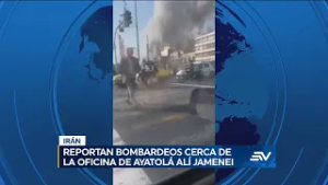 Las primeras explosiones se escucharon alrededor de las 9:00 am hora en #Irán