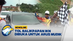 Tol Balikpapan–IKN Dibuka Gratis Saat Mudik - [Newsline]