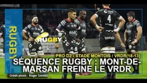 Séquence Rugby - Mont de Marsan - VRDR - 18/01/2026