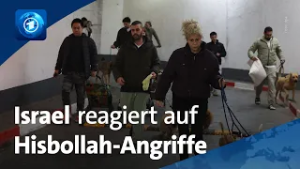 Krieg in Nahost: Israel reagiert auf Hisbollah-Angriffe aus dem Libanon