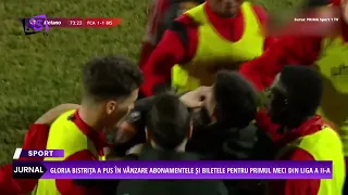 Gloria Bistrița has put season tickets and tickets for the first Liga II match on sale