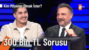 Can Polat Özcan 300 bin TL değerindeki soruya ne cevap verdi? - Kim Milyoner Olmak İster?