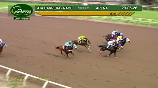 Hipódromo Monterrico - 4ta Carrera 29 Junio 26
